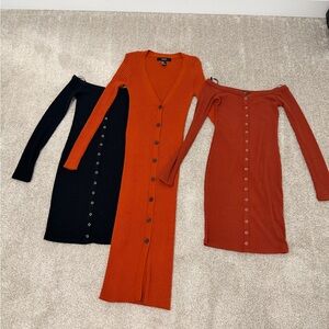 Sweater dress bundle